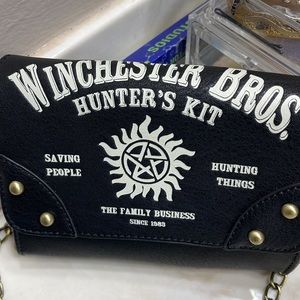 Supernatural mini  purse. Sam ano Dean Winchester